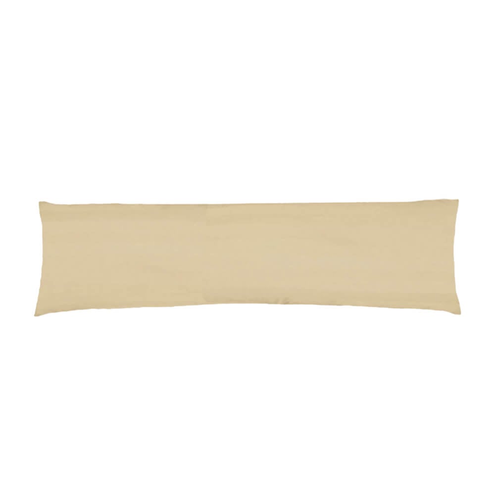 ปลอกหมอนบอดี้ Charm ขนาด 17 x 43 นิ้ว สีเบจ ผ้า Cotton